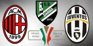 Finale coppa Italia Milan Vs Juventus